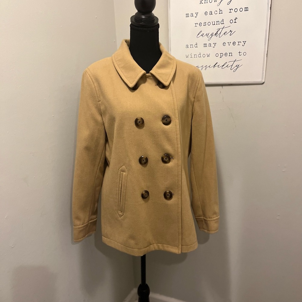 Beige Peacoat from Old Navy for Women